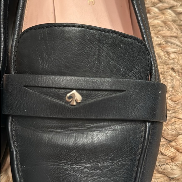 Kate Spade Classic Black Loafers - Picture 2 of 6